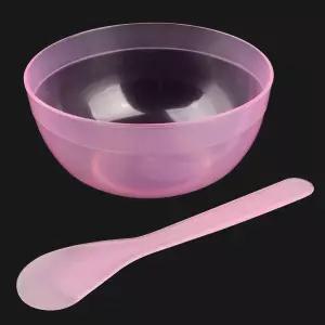 [HO6] 미용 재료 반죽 용기 분홍 혼합 염색 미용팩 머드팩