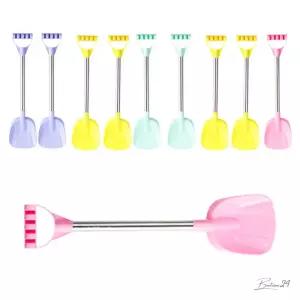 칼라 모래삽 10P 색상랜덤 케이블홀더 전선고정 데스크테리어 선정리 전선클립대형 전기선고정