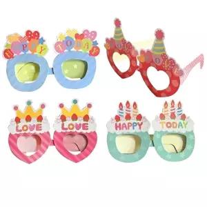 가능한 착용 안경 카드 이벤트용 축하카드