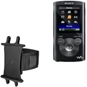 소니 NWZ-E380과 호환되는 박스웨이브 홀스터 - 액티브 스트레치 스포츠 암밴드 운동 및 달리기용 조절