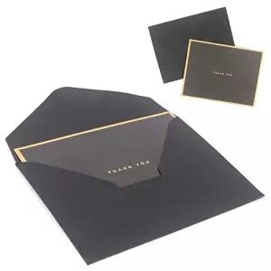 축하카드 축하 카드 검정색 고급 감사 생일 생신 기념일 이벤트