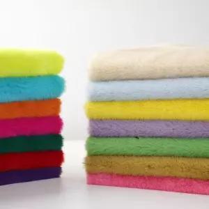 모헤어 털천 인형 뽀글이 토끼털 DIY 인형만들기 짧은