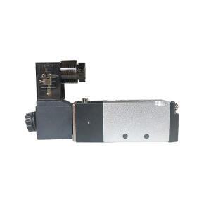 4V110-06 전기 공압 밸브 1/8 Bsp 공기 솔레노이드 제어 5 웨이 포트 2위치 가스 DC12V 24V 110 V220V 코일