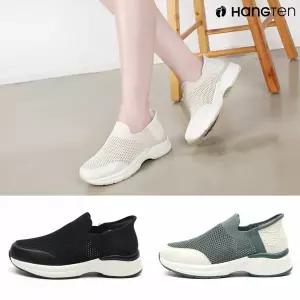 행텐 HT-1008 여성 슬립온 키높이 쿠션화 편안한 여름 운동 단화 스니커즈