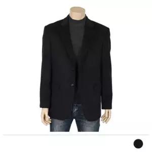 남성복 카미노 모직 체크 콤비자켓