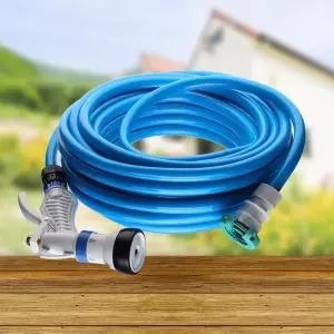 세차호스 (무배)고급말랑호스세트 호스 물호스 분사기 릴 15M