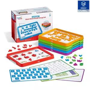 IN96207 자석 알파벳 트레이 단어 놀이 6인세트 / 기초영어