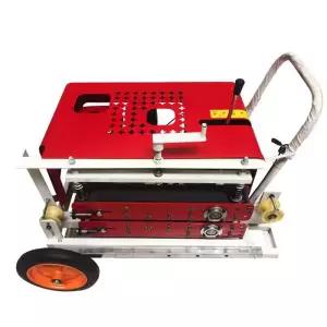 광케이블 견인기 전선 포설기 와이어 인양기 광케이블 요비선