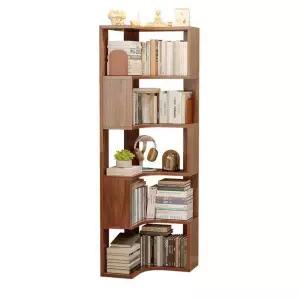 코너 책장 ㄱ자 책꽂이 원목 오픈형 모서리 서재 수납장