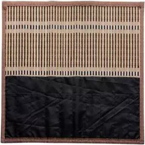 NUOBSTY 롤업 대나무 브러시 홀더 휴대용 캘리그라피 펜 보관 정리함 화가 예술가 학생을 위한 필링