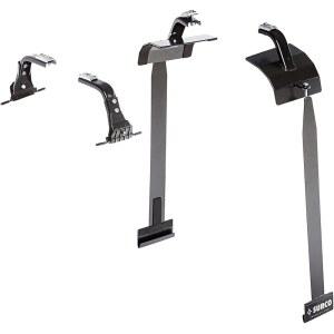 S ri 및 Adventure 루프 랙/크로스바용 Surco AJ600 루프 랙 어댑터 세트 - 하드탑 장착 2007-18 지프 랭글러 JK와 호환되며 드릴링이 필요 없습니다