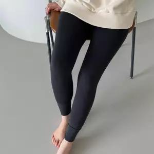 퍼 레깅스 안감 털기모 한겨울 뒤꿈치 타이즈 스타킹