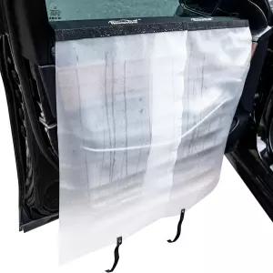 NEWISHTOOL 자동차 도어 패널 커버 윈도우 틴트 필름 방수 워터 PET 재사용 2팩 블랙 위한 적용을 가능한