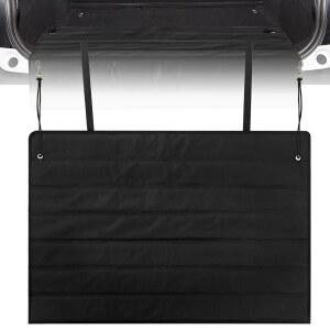 차량용 티니데야 대형 후방 범퍼 프로텍터 41 x 25 인치 범퍼 가드 접이식 보호 매트 개 담요 화물 라이너로 SUV 밴 트럭 차량의 하역 및 적재 중 스크래치 방지