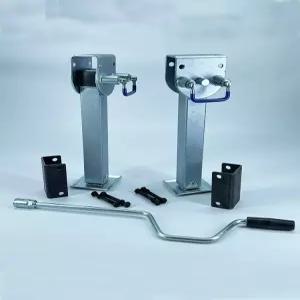 트레일러잭 접이식 카라반 캠핑카 지지대 받침대 견인 텅잭