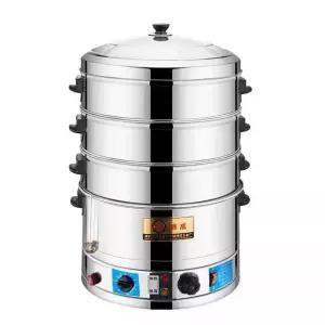 업소용 대형 전기찜기 연소 찜통 4단 야채 찜솥 만두