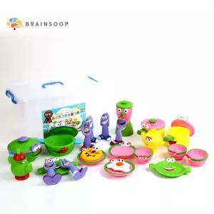 [학습교구] 역할영역 말랑말랑 캐릭터 소꿉놀이