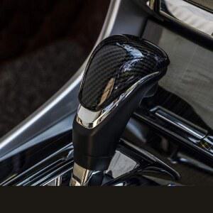 2013년 혼다 어코드 2014년 2015년 2016년 2017년을 위한 루이헤 카본 파이버 컬러 인테리어 기어 변속 노브 데코레이터 커버