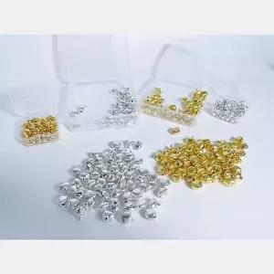 [RIZPICK]미니방울종 100개입 크리스마스 만들기 부자재 14MM