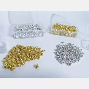 [RIZPICK]미니방울종 100개입 크리스마스 만들기 부자재 8MM