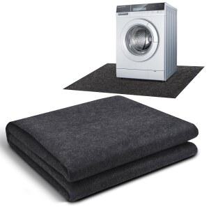 60 x 36 인치 세탁기 매트, 방수 바닥 보호기, 세탁기, 건조기, 냉장고, 가전제품, 소음 감소 디자인에 적합합니다