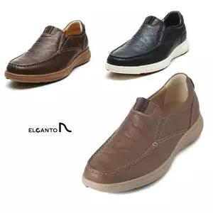 [롯데백화점]엘칸토 남성 경량창 컴포트 캐주얼 슬립온 LCMC60U14C(네이비,브라운,카멜)