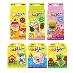 클레이 점토 음식 놀이 아모스 만들기 동물 찰흙 칼라