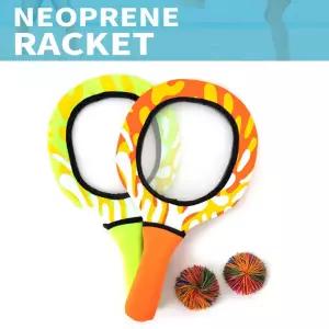 스포츠게임 배드민턴 네오프랜 라켓 세트/체육교구/가족놀이/체육놀이/체육활동/빅배드민턴/교육용/학습용/