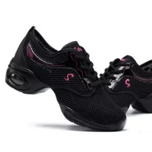 줌바 에어로빅 발편한 메쉬 쿠션 아치형 댄스화 운동화