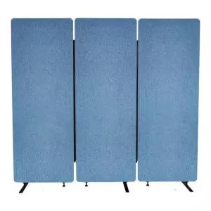 사무실 파티션 펠트 공간분리 스탠드형 칸막이 독서실 차단막