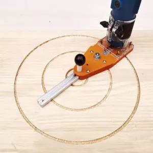 원형밀링 트리머가이드 가공레일 절단 핸드라우터 정밀 가이드보드