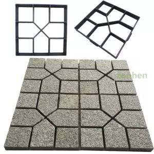 벽돌 몰드 디자인 보도블럭 금형 시멘트틀 정원 디딤돌