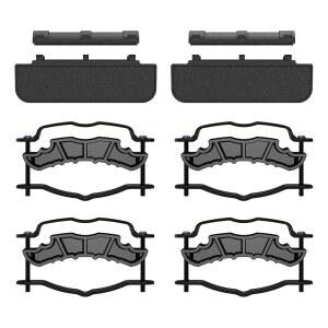 CURT 18188 교체용 옥상 텐트 장착 하드웨어