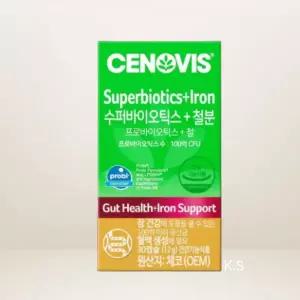 세노비스 슈퍼바이오틱스+철분 30캡슐 (1개월분)