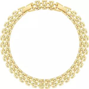 여성용 키스얀 골드 발목 팔찌 14K 발찌 청키 쿠바 링크 체인 여름 해변 발 장신구 선물