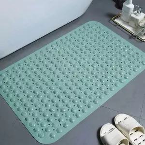 [RIZPICK]타일흡착 욕실매트 민트 57x88cm 미끄럼방지 고무