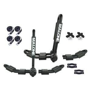 말론 폴드어웨이-5 멀티랙 폴딩 1 또는 2 카약, SUP, 카누 캐리어, 블랙 (MPG125)