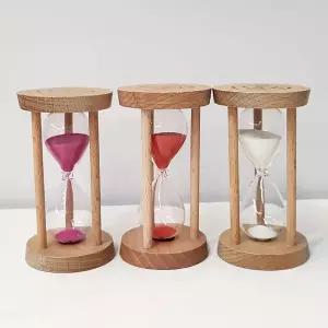 무소음 클래식 원목 우드 모래시계 3분