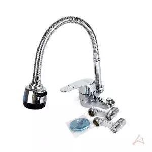 [RIZPICK]벽붙이 주방용 혼합꼭지 GWM 각재 목봉 나무재단 원목상판 템파보드