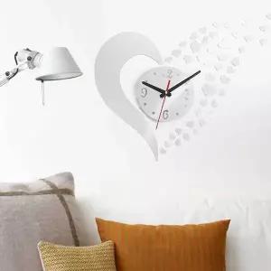 [RIZPICK]붙이는 벽시계 심플인테리어디자인 대형벽시계