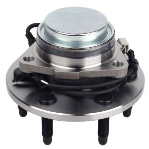 MACEL 515054 (2WD 전용) 전륜 베어링 허브 어셈블리는 00-06 쉐보레 타호, 99-06 실버라도 1500,00-06 교외 1500, GMC 유콘, 99-06 시에라 1500, 02-06 캐딜락 에스컬레이드 6Lugs W/ABS와 호환됩니다