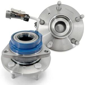 쉐보레 임팔라 루체른 벤처와 호환되는 페어 513121 전륜 베어링 허브 어셈블리, 캐딜락 DTS 엘도라도 데빌 세비야, 뷰익 센추리 리갈, 폰티악 몬태나 그랑프리, 5 러그 /ABS 지원