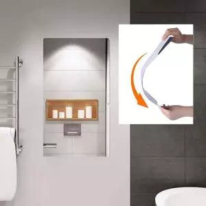 [RIZPICK]아크릴 미러 필름 시트지 욕실 현관 붙이는 거울 미러필름