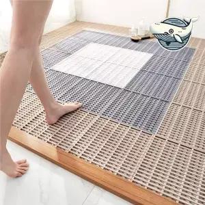 [RIZPICK]욕실 블럭형 미끄럼방지 바닥매트 주방 물빠짐