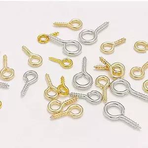 다용도 악세사리 부자재 9자 나사못 피스 100P 키링나사피스