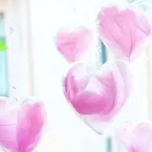 프로포즈 장식 투명 인테리어 소품 볼 걸이 장식품 인테리어모빌