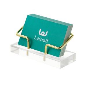 남녀용 책상, 모던 카드 정리함 및 사무용 책상 액세서리용 Leicraft 명함 홀더(황금)