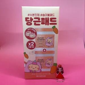 스킨푸드 망곰 콜라보 1 + 1 패드 더블기획 2종 + 당근 복숭아 &&& 당근 수분진정 60매 + 60매 + 망곰파우