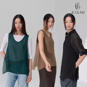 [NS홈쇼핑]제이시글램 몸매커버 쉬폰베스트 3종[35815618]