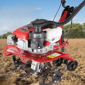 소형관리기 트렉터 바퀴 트랙터 경작기 가솔린 미니경운기